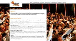 Desktop Screenshot of mbainonedayseminar.com